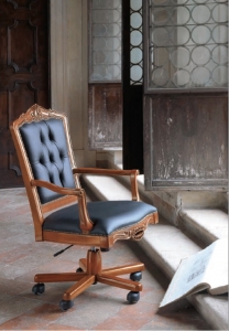 Olasz klasszikus, exkluzív, elegáns, minőségi bútor, fotel