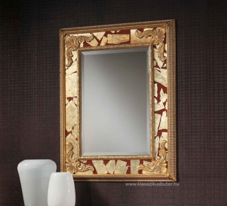 tükör, lakberendezés, olasz tükör,aranyozott tükör