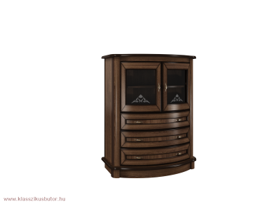 NK2D3SWB komód, Mebel Sokol