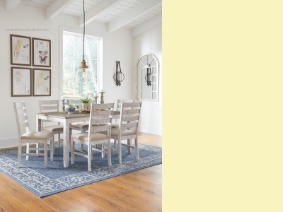 Skempton , Ashley étkező garnitúra, Ashley Furniture, Ashley amerikai bútorok, amerikai bútor, amerikai étkező, amerikai lakberendezés,