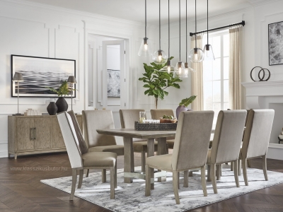Ashley étkező, amerikai étkező, Ashley Furniture, amerikai lakberendezés , amerikai szék, amerikai asztal, amerikai komód, amerikai étkező