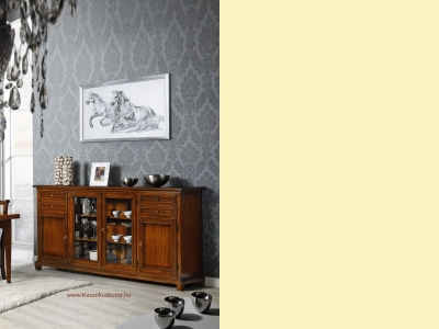 Morello Mobili, olasz bútor, vitrines komód, üvegajtós komód, komód, 
