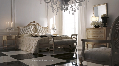 Giulia hálószoba, olasz bútor, olasz lakberendezés, olasz luxus bútor