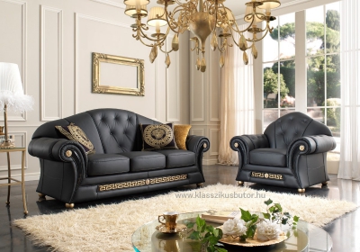 Gieffe Prestige olasz ülőgarnitúra, kanapé, klasszikus