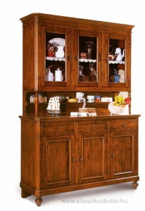 olasz bútor, olasz tálalószekrény, festett tálalószekrény, klasszikus tálalószekrény