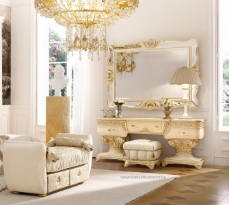 Grilli hálószoba, olasz bútor, luxus bútor, exkluzív bútor, olasz fésülködő, olasz asztal