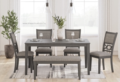 Ashley étkező, amerikai étkező, Ashley Furniture, amerikai lakberendezés , amerikai szék, amerikai asztal, amerikai komód, amerikai étkező