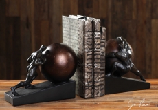 18803 Weight of the world könyvtámasz,Uttermost, amerikai dekoráció, amerikai lakberendezés