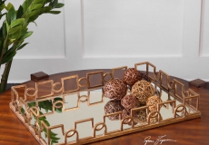 19912 Nicoline Tray, Uttermost, amerikai dekoráció, amerikai lakberendezés