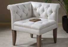 23125 Tahtesa Corner fotel,Uttermost, amerikai bútor, amerikai lakberendezés