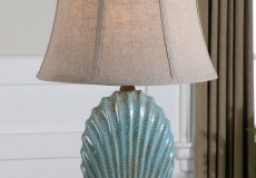 29321 SEASHELL asztali lámpa, Uttermost, amerikai lámpa, amerikai lakberendezés