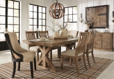 D754 Grindleburg étkező, amerikai étkező, Ashley Furniture, amerikai lakberendezés