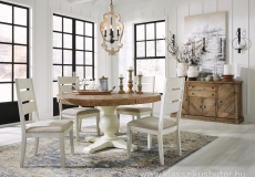 D754 Grindleburg étkező, amerikai étkező, Ashley Furniture, amerikai lakberendezés