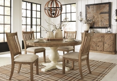 D754 Grindleburg étkező, amerikai étkező, Ashley Furniture, amerikai lakberendezés