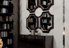 art deco, Cavio exkluzív olasz bútor, art deco étkező, komód