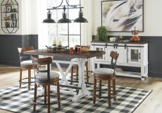 D546 Wystfield étkező, amerikai étkező, Ashley Furniture, amerikai lakberendezés