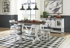 D546 Wystfield étkező, amerikai étkező, Ashley Furniture, amerikai lakberendezés