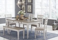 Skempton , Ashley étkező garnitúra, Ashley Furniture, Ashley amerikai bútorok, amerikai bútor, amerikai étkező, amerikai lakberendezés,
