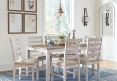 Skempton , Ashley étkező garnitúra, Ashley Furniture, Ashley amerikai bútorok, amerikai bútor, amerikai étkező, amerikai lakberendezés,