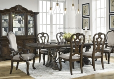 Ashley étkező, amerikai étkező, Ashley Furniture, amerikai lakberendezés , amerikai szék, amerikai asztal, amerikai komód, amerikai étkező