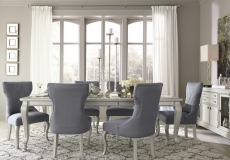 Coralayne Silver D650 étkező összeállítás, Ashley Forniture, Ashley amerikai bútorok, amerikai bútor, amerikai étkező, amerikai lakberendezés,