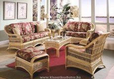 Spice Island rattan ülőgarnitúra, valódi rattan bútor, amerikai bútor, amerikai lakberendezés, amerikai ülőgarnitúra,
