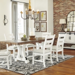 D576 Wystfield étkező, amerikai étkező, Ashley Furniture, amerikai lakberendezés