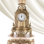 521 óra Olympus Brass óra, olasz óra, exkluzív óra, olasz kiegészítő, olasz lámpa, olasz dísztárgy, olasz kandalló óra, olasz asztali óra