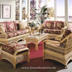 Spice Island rattan ülőgarnitúra, valódi rattan bútor, amerikai bútor, amerikai lakberendezés, amerikai ülőgarnitúra,